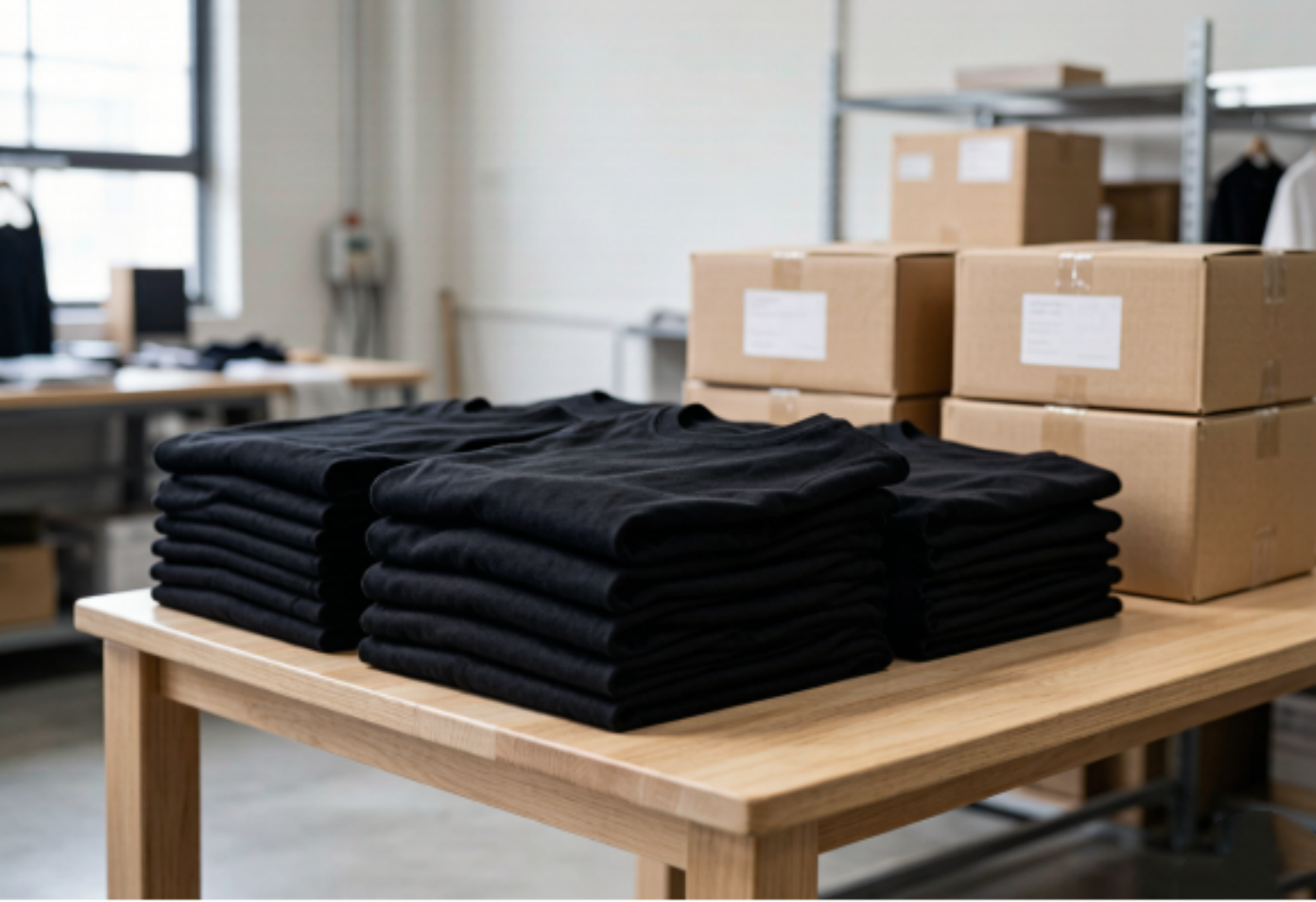 What Is a Realistic MOQ for a Custom Clothing Brand? (And Why 100 Pieces Works)